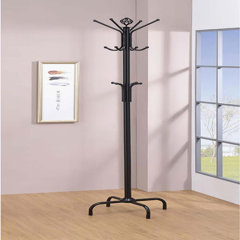 Lark Manor™ Black Metal Coat Rack &amp; Reviews | Wayfair
